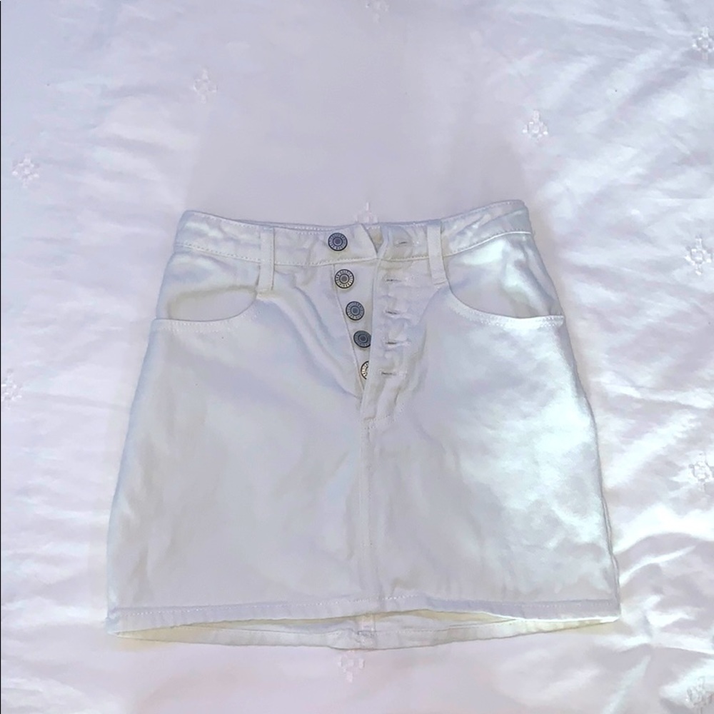 John Galt Button Up Skirt - Picture 1 of 2